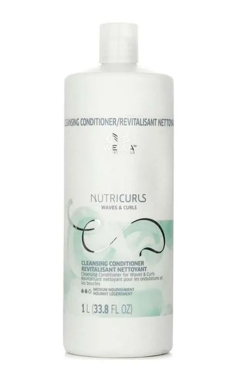 -20% Бальзам очищающий Waves NutriCurls для вьющихся и кудрявых волос, 1000 мл Wella - Wella professionals фото 3