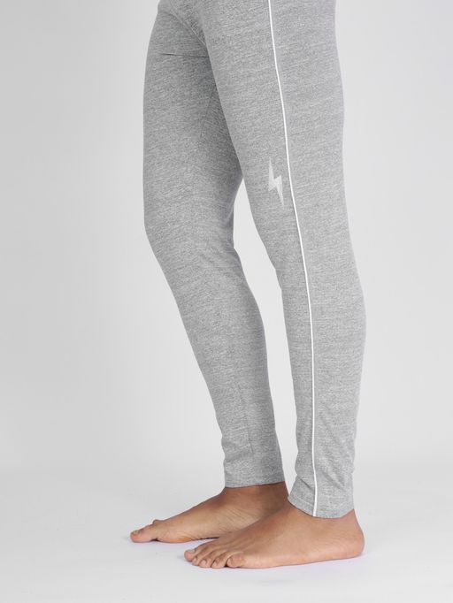 Комплект мужского термобелья без начеса светло-серого цвета 2214SS - FUYOUKAI фото 15