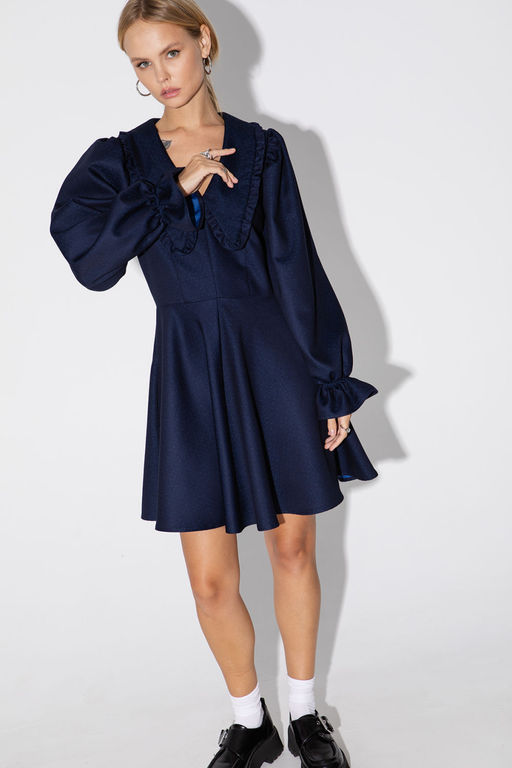 Платье Pirs 4888 синий  фото 2