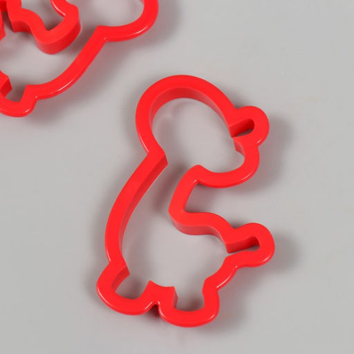 Каттеры для полимерной глины Жирафики набор 2 шт 7,5х4,9 см 9,5х6,3 см - Simaland фото 3