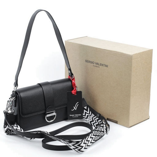 Женская кожаная сумка Sergio Valentini SV-0059-1 фото 5