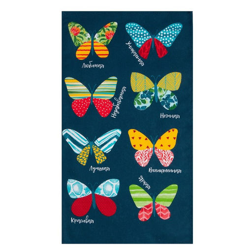 Набор кухонных полотенец Доляна Тебе 35х60см-2шт, 100% хлопок  фото 3