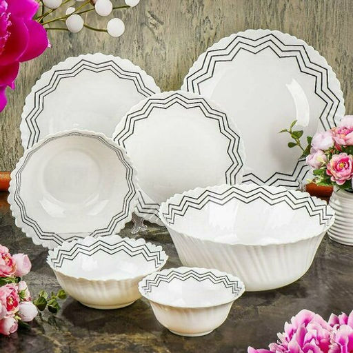 Вэнсдей, Тарелка десертная, стеклокерамика, 19 см, круглая, BY23LHP75 (448706) /DANIKS/  фото 5