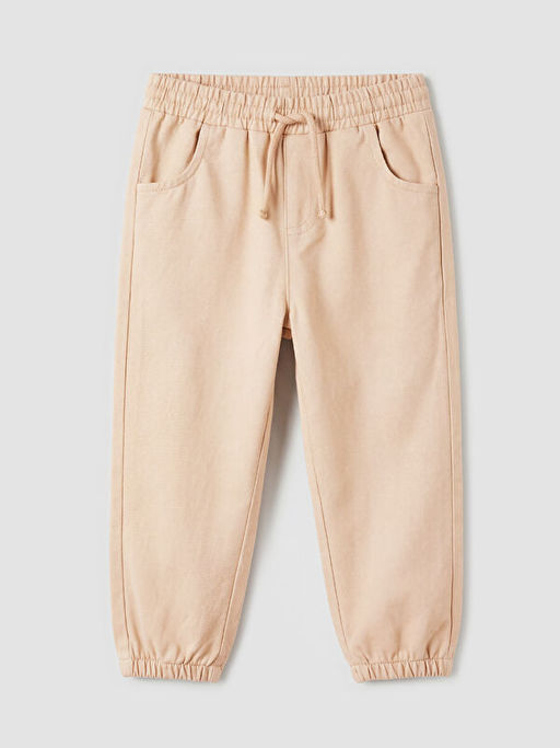 Erkek Bebek Gabardin Jogger Pantolon