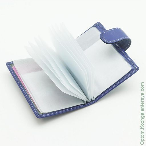 Женская кожаная визитница Sergio Valentini СВ 8021-010 фото 2