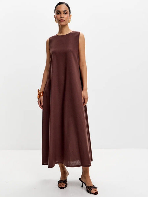 Платье P612-0357 brown - Primm фото 3