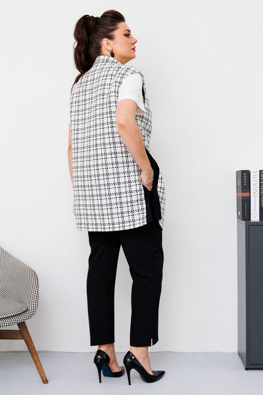 Жилет Romanovich Style 5-2651 белый/черный фото 6