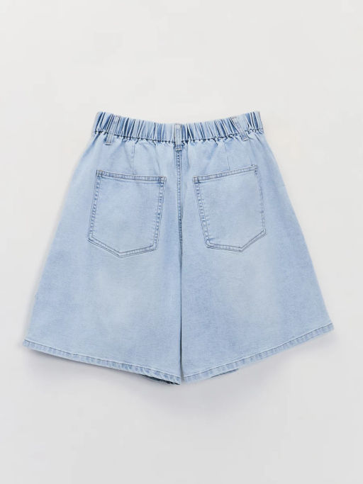 Джинсовые шорты А-силуэта ZR2605092376-101 / Zarina  фото 2