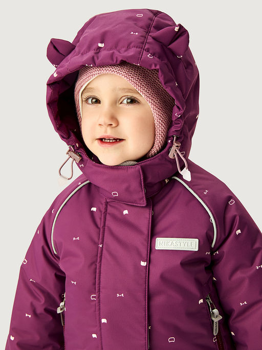 Костюм 7з0426 брусника