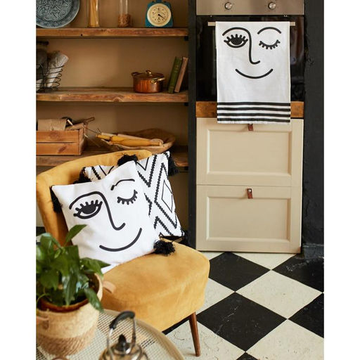 Полотенце Этель Глазки 40х73 см, 100% хлопок, репс 210 гр/м2  фото 2