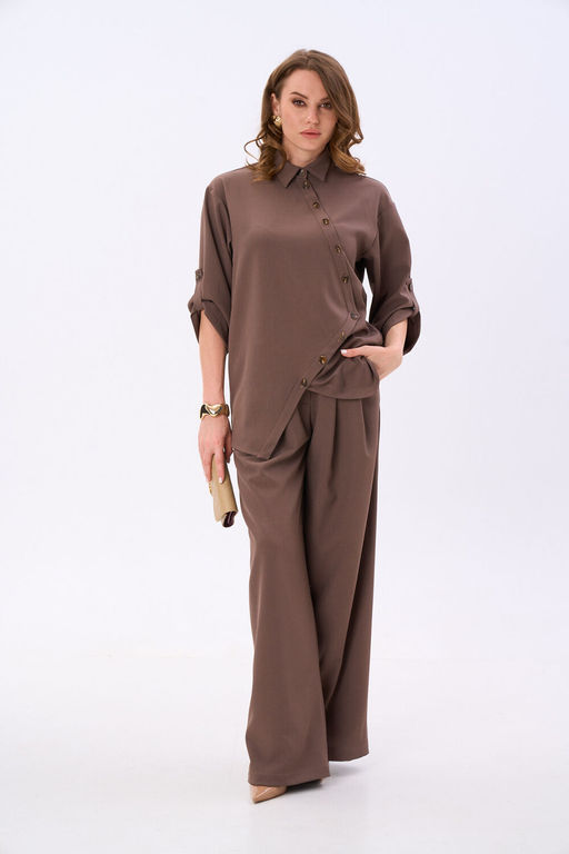 Джемпер NIKVA н987-3 мокко фото 3