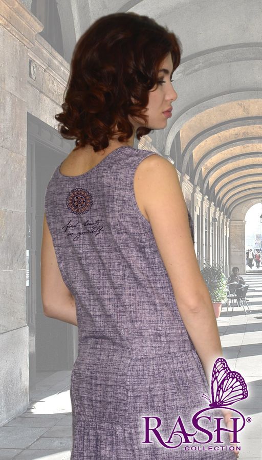 Сарафан "Boho" Цвет:Сиреневый