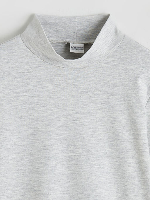 Yar?m Bal?k?? Yaka K?z ?ocuk Ti??rt