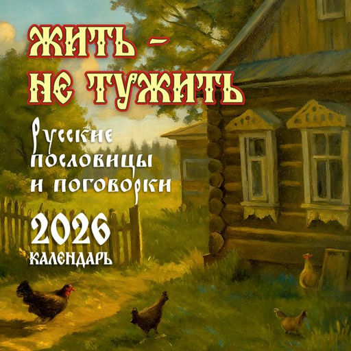 Жить  не тужить. Русские пословицы и поговорки. Календарь 2026