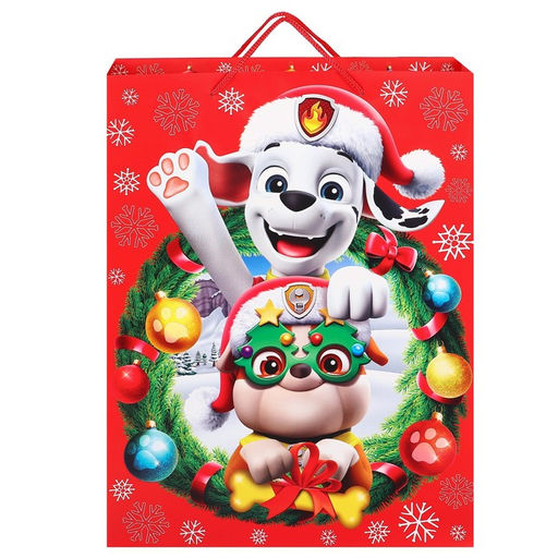Пакет ламинированный вертикальный, 23 х 27 х 11,5 см Волшебного года!, Щенячий патруль - Paw Patrol фото 4