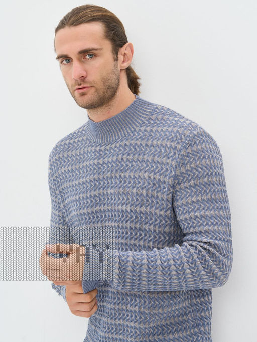 Джемпер мужской 5232-12372 - Vay фото 4