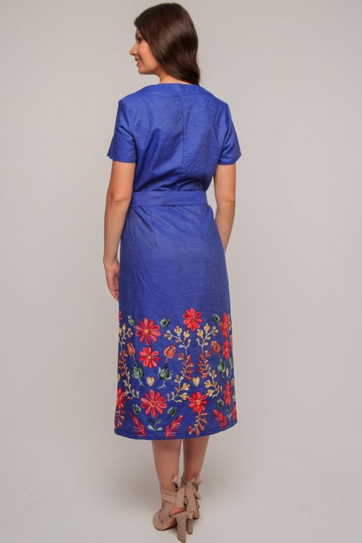 Платье жен.арт.874/1-1,индиго - Binita фото 5