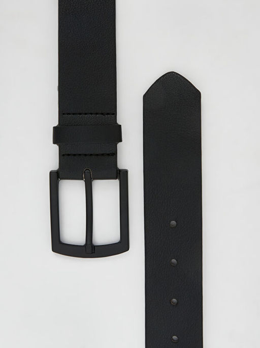 Deri G?r?n?ml? Erkek Kemer