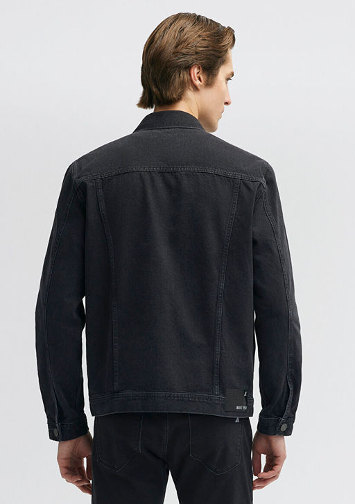 Drake Mavi Pro Antrasit Jean Ceket фото 3