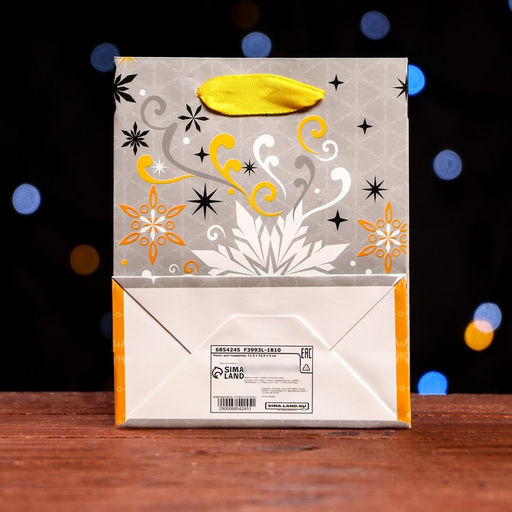 Цена за 12 шт. Пакет ламинированный Праздничные чудеса 11,5 х 14,5 х 6 см - Simaland фото 4