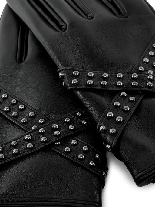 Перчатки женские ш/п IS939 black - Eleganzza фото 3