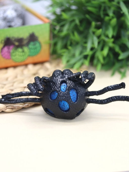 Мялка - антистресс Spider metallic, mix