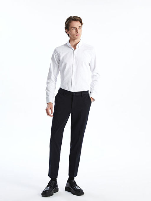 Slim Fit Uzun Kollu Erkek G?mlek