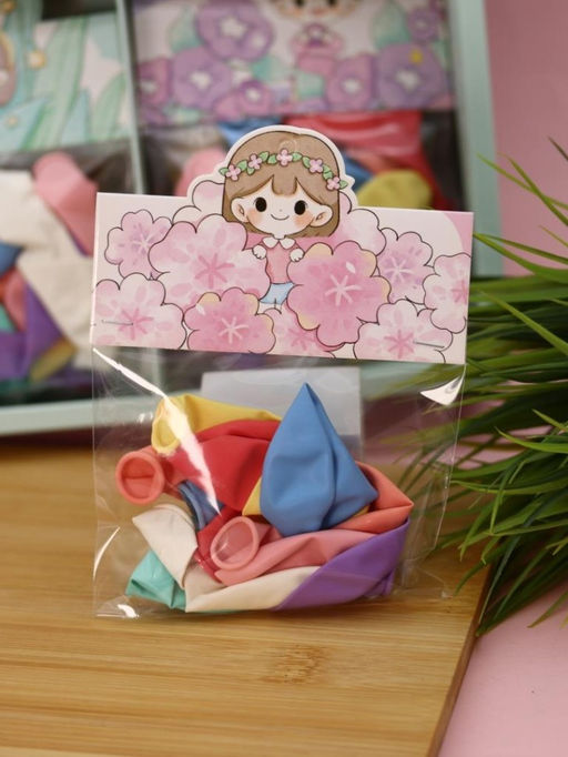 Набор воздушных шаров "Flower Girl", mix