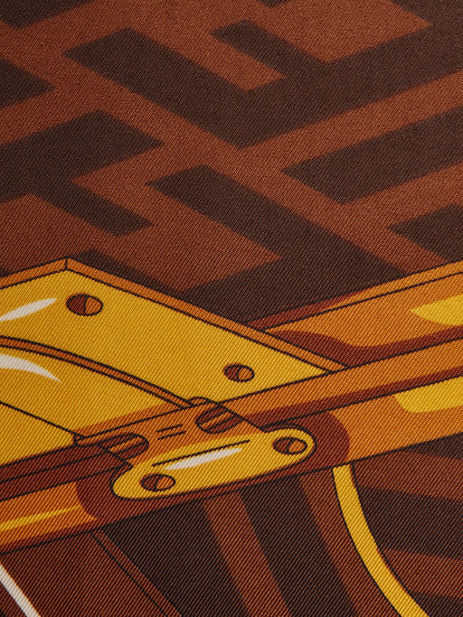 Большой, мягкий, тонкий и очень нежный платок с рисунком - Tantino фото 3