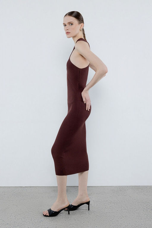 Платье баклажанового цвета - Incity фото 5