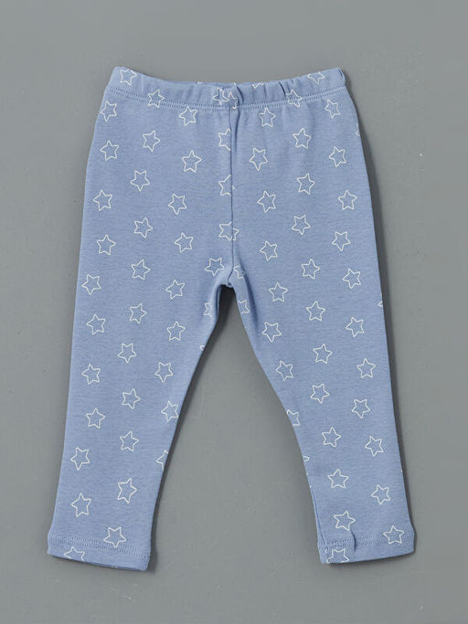 Bask?l? Erkek Bebek ??t??tl? Body ve Tayt 2li