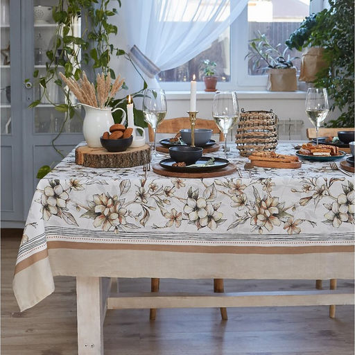 Скатерть Этель Floral mood, 110?147 см, 100 % хлопок, репс 210 г/м?