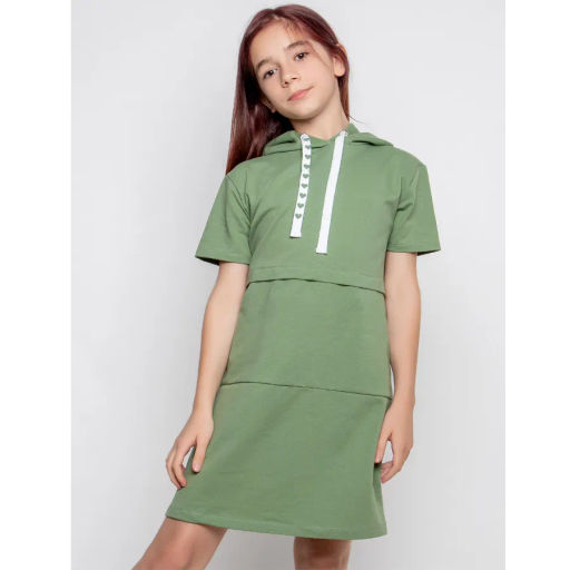 Платье футер 2х нитка петля 1376300102 - Youlala фото 4