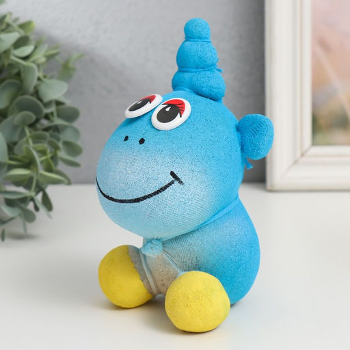 Растущий подарок травка «Единорог», фигурка для выращивания, голубой