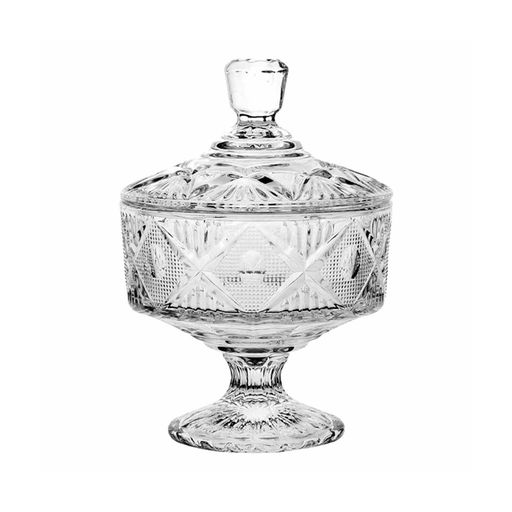 BEST GOLD Ваза для конфет с крышкой 12,5см, 480мл арт. 404/30270404