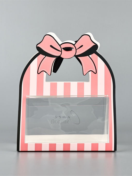 Коробка подарочная, упаковка,Нежный бант, 25?19.5?10 см