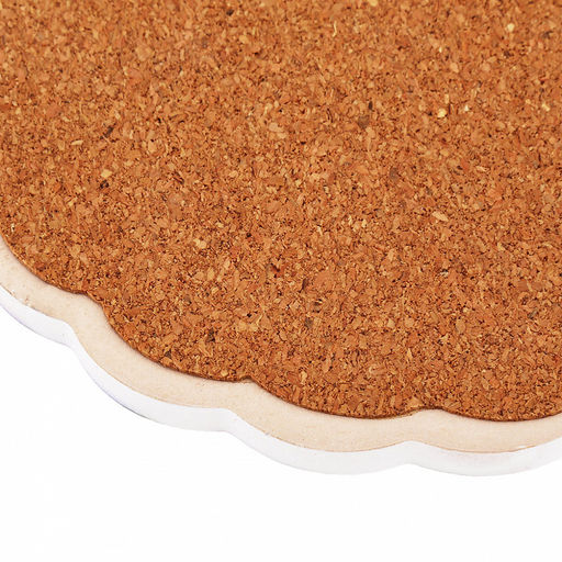 Подставка под горячее (панно) Ферма 15х19см h1см, керамика, фотопечать с глазурью, подложка пробковое дерево, фигурный край, в упаковке (Китай) - Домашняя мода фото 7