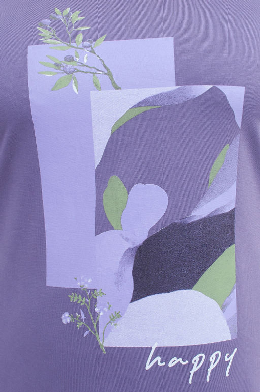 Арт. 4138 Туника женская 50-58 (5 шт) Цвет:пыльная сирень - Калинка фото 5