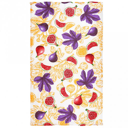 Салфетка хозяйственная 34х60см Серия Инжир , рогожка, хлопок 100%, плотность 171г/м2, без упаковки, Домашняя мода (Россия)