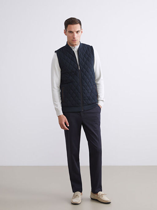 Standart Kal?p Kolej Yaka Erkek Yelek