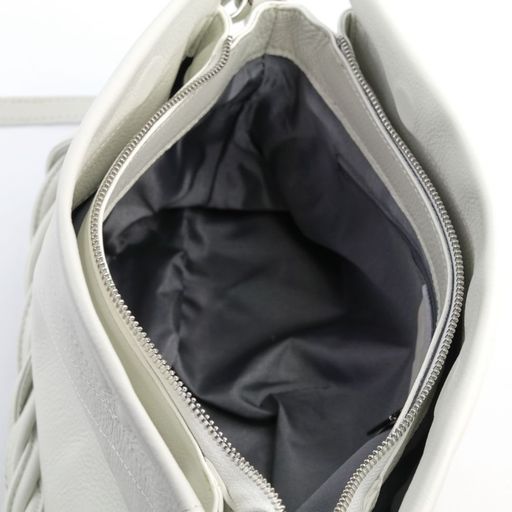 Женская кожаная сумка 19208 Вайт - Cidirro фото 5