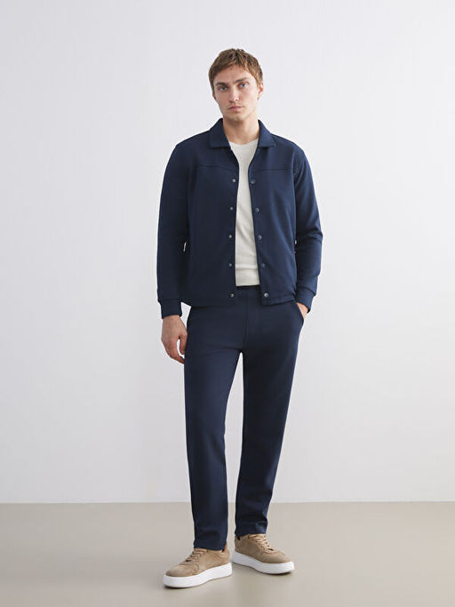 Rahat Kal?p Uzun Kollu Erkek G?mlek Ceket