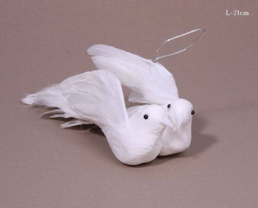 Голуби декоративные 2 штуки набор 21 см / SH8931 /уп 500/ Акция - Галеонтрейд фото 4