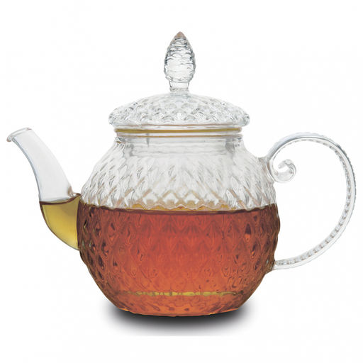 Чайник заварочный 1000 мл из термост. боросиликат. стекла, п/у, арт. BM-0321