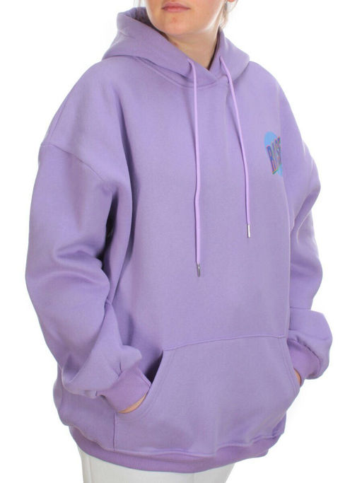 KD721 VIOLET Худи женское на флисе