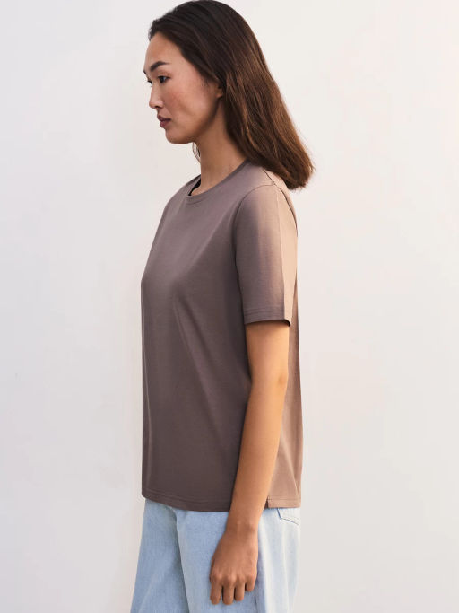 Базовая футболка из хлопка REGULAR0526-66 / Zarina