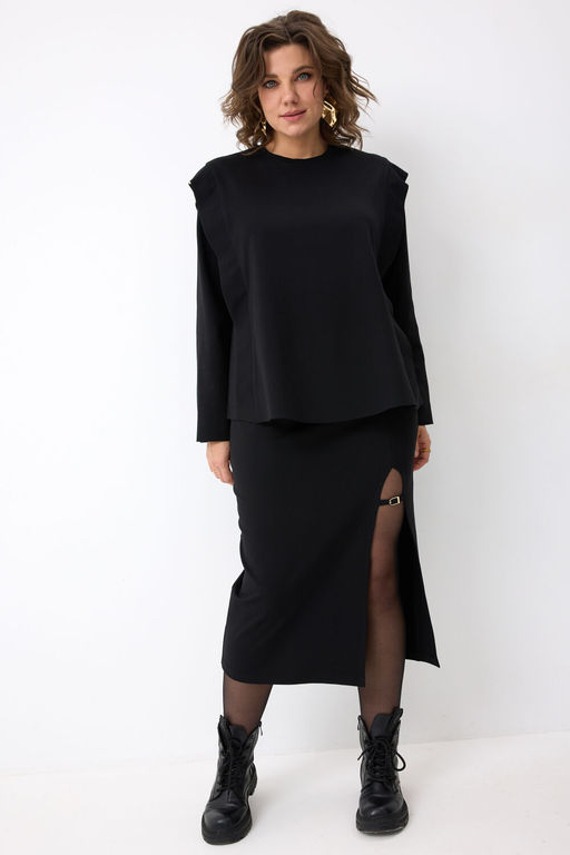 Костюм BegiModa 3101 черный  фото 2