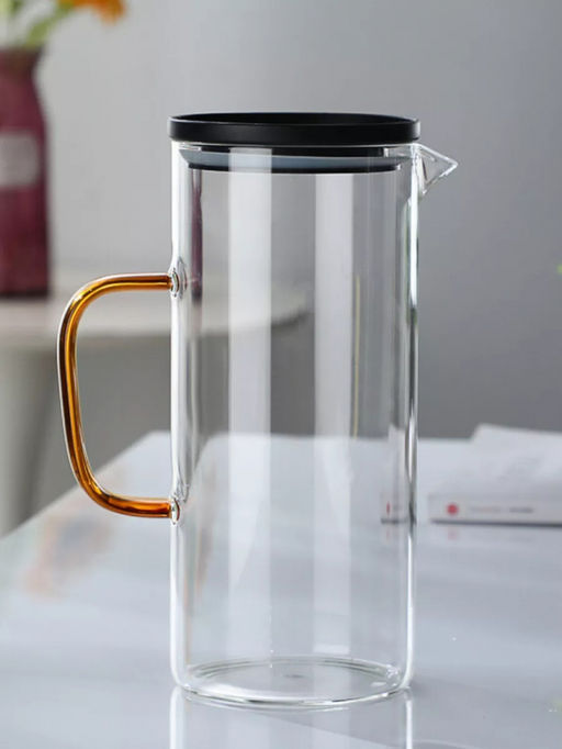 Кувшин стекл 1500 мл, GT-35-61 пласт.крышка арт. 699967