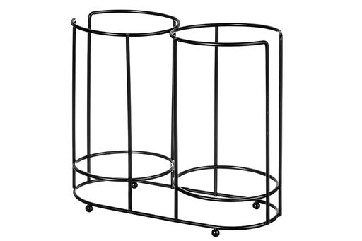 Набор 4 кружек 350 мл 13,5*9*8,5 см на металлической подставке - Elan gallery фото 7