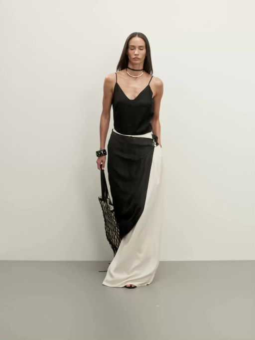 Полуюбка на завязках из тенселя / Zarina  фото 2